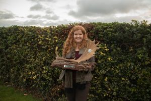 Vanessa with her trophy